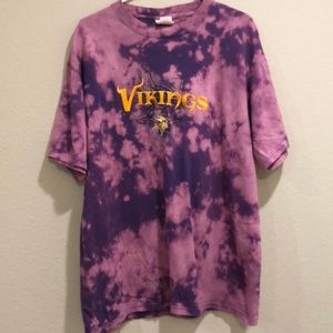 Minnesota Vikings Bleached Tee - Size XL*